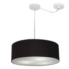 Lustre Pendente Cilíndrico Com Desvio De Centro Vivare Md-422