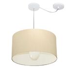 Lustre Pendente Cilíndrico Com Desvio De Centro Vivare Md-422