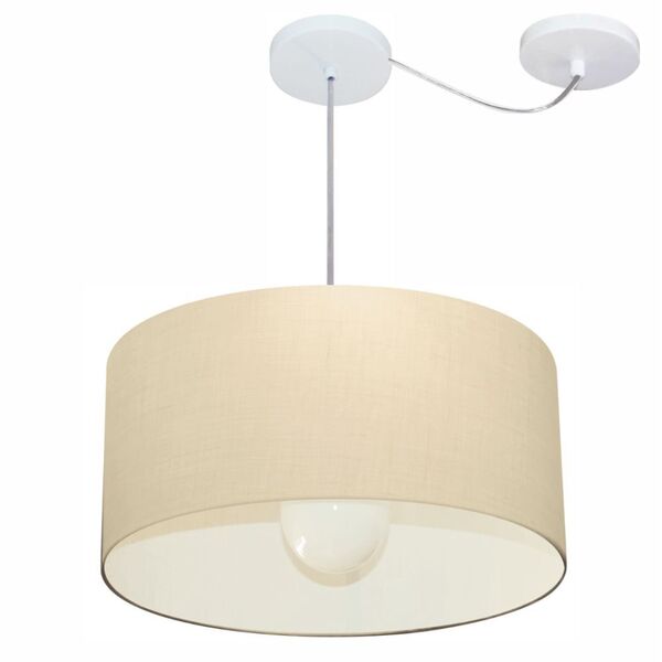 Lustre Pendente Cilíndrico Com Desvio De Centro Vivare Md-423