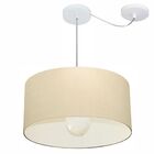 Lustre Pendente Cilíndrico Com Desvio De Centro Vivare Md-423