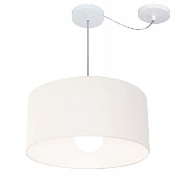 Lustre Pendente Cilíndrico Com Desvio De Centro Vivare Md-423