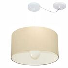 Lustre Pendente Cilíndrico Com Desvio De Centro Vivare Md-423