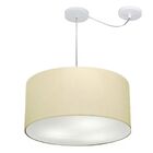 Lustre Pendente Cilíndrico Com Desvio De Centro Vivare Md-423