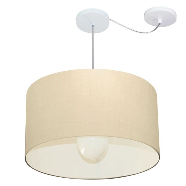 Lustre Pendente Cilíndrico Com Desvio De Centro Vivare Md-423