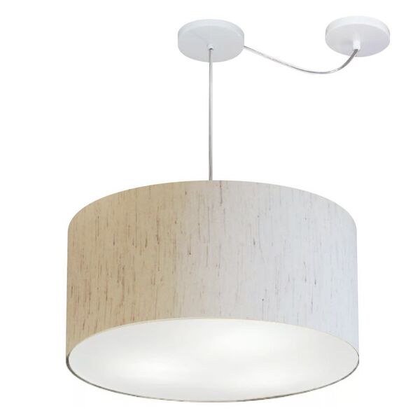 Lustre Pendente Cilíndrico Com Desvio De Centro Vivare Md-423