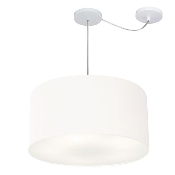 Lustre Pendente Cilíndrico Com Desvio De Centro Vivare Md-423