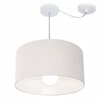 Lustre Pendente Cilíndrico Com Desvio De Centro Vivare Md-423