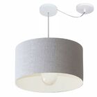 Lustre Pendente Cilíndrico Com Desvio De Centro Vivare Md-423