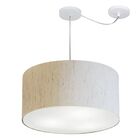 Lustre Pendente Cilíndrico Com Desvio De Centro Vivare Md-423