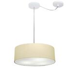 Lustre Pendente Cilíndrico Com Desvio De Centro Vivare Md-425