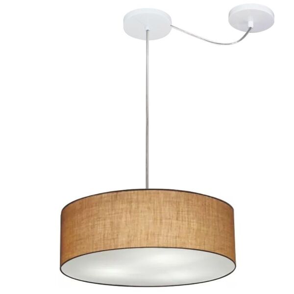 Lustre Pendente Cilíndrico Com Desvio De Centro Vivare Md-425