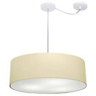 Lustre Pendente Cilíndrico Com Desvio De Centro Vivare Md-425
