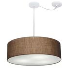 Lustre Pendente Cilíndrico Com Desvio De Centro Vivare Md-425