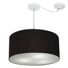 Lustre Pendente Cilíndrico Com Desvio De Centro Vivare Md-425