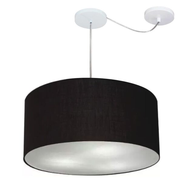 Lustre Pendente Cilíndrico Com Desvio De Centro Vivare Md-425