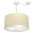 Lustre Pendente Cilíndrico Com Desvio De Centro Vivare Md-426