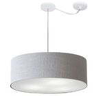 Lustre Pendente Cilíndrico Com Desvio De Centro Vivare Md-426