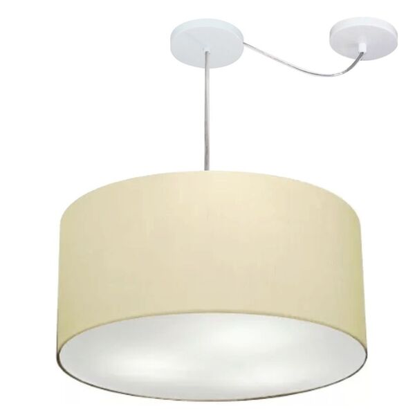 Lustre Pendente Cilíndrico Com Desvio De Centro Vivare Md-426