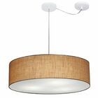 Lustre Pendente Cilíndrico Com Desvio De Centro Vivare Md-426