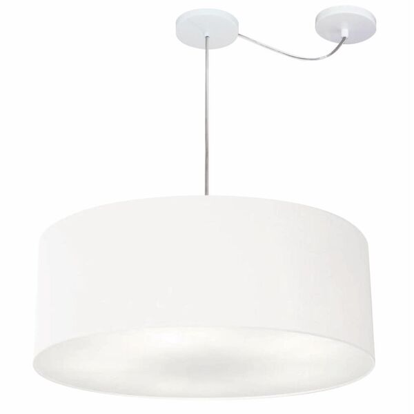 Lustre Pendente Cilíndrico Com Desvio De Centro Vivare Md-426