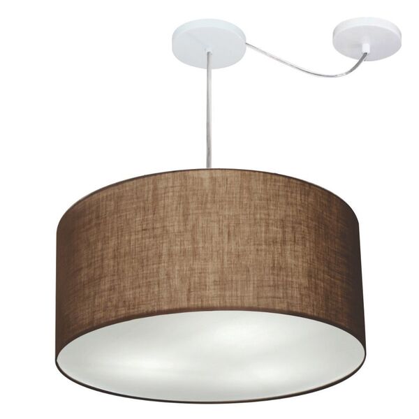 Lustre Pendente Cilíndrico Com Desvio De Centro Vivare Md-426