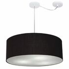 Lustre Pendente Cilíndrico Com Desvio De Centro Vivare Md-426
