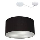 Lustre Pendente Cilíndrico Com Desvio De Centro Vivare Md-426