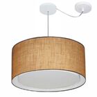 Lustre Pendente Cilíndrico Com Desvio De Centro Vivare Md-430