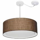 Lustre Pendente Cilíndrico Com Desvio De Centro Vivare Md-431