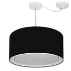 Lustre Pendente Cilíndrico Com Desvio De Centro Vivare Md-431