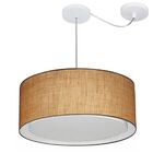 Lustre Pendente Cilíndrico Com Desvio De Centro Vivare Md-431