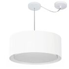 Lustre Pendente Cilíndrico Com Desvio De Centro Vivare Md-431