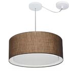 Lustre Pendente Cilíndrico Com Desvio De Centro Vivare Md-431