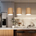 Lustre Pendente Cilíndrico Md-4012 Cúpula Em Tecido 18x25cm P