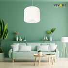 Lustre Pendente Cilíndrico Md-4210 Cúpula Em Tecido 30x25cm B