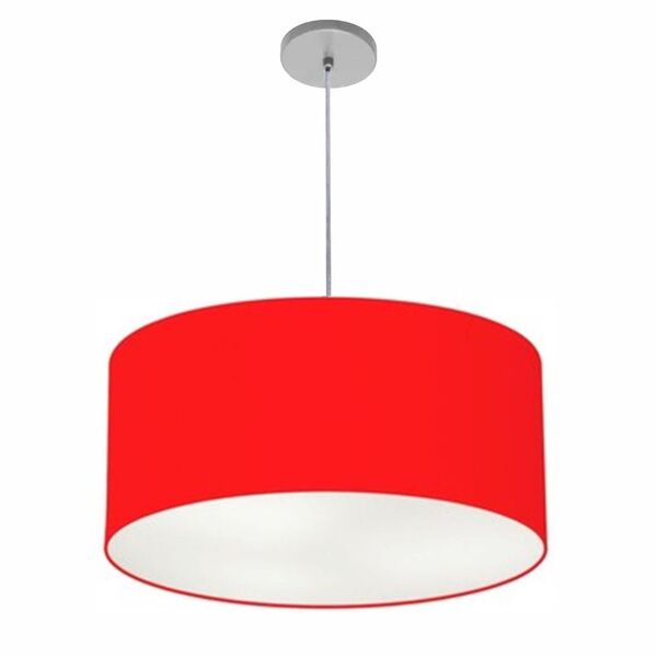 Lustre Pendente Cilíndrico Vivare Free Lux Md-4386 Cúpula Em