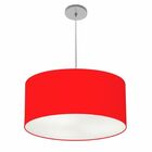 Lustre Pendente Cilíndrico Vivare Free Lux Md-4386 Cúpula Em