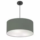 Lustre Pendente Cilíndrico Vivare Free Lux Md-4386 Cúpula Em