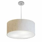 Lustre Pendente Cilíndrico Vivare Free Lux Md-4386 Cúpula Em