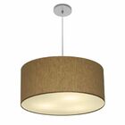 Lustre Pendente Cilíndrico Vivare Free Lux Pe-4386cz Cúpula E