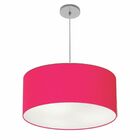 Lustre Pendente Cilíndrico Vivare Free Lux Pe-4386cz Cúpula E