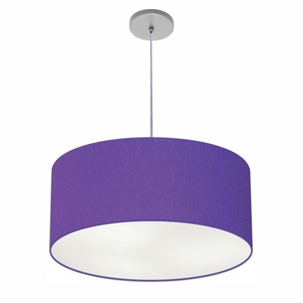 Lustre Pendente Cilíndrico Vivare Free Lux Pe-4386cz Cúpula E