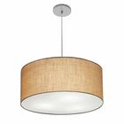 Lustre Pendente Cilíndrico Vivare Free Lux Pe-4386cz Cúpula E