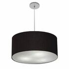 Lustre Pendente Cilíndrico Vivare Free Lux Pe-4386cz Cúpula E
