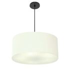 Lustre Pendente Cilíndrico Vivare Free Lux Pe-4386pr Cúpula E