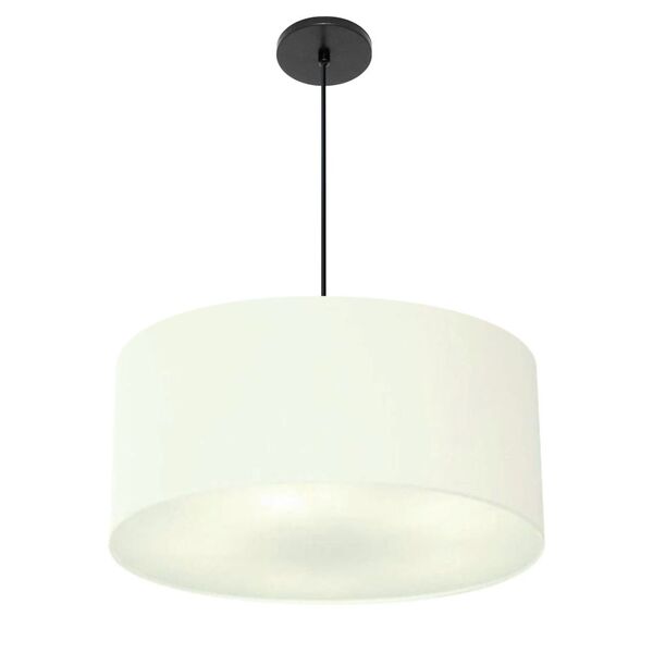 Lustre Pendente Cilíndrico Vivare Free Lux Pe-4386pr Cúpula E