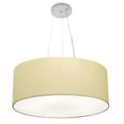 Lustre Pendente Cilíndrico Vivare Md-4188 Cúpula Em Tecido 50