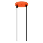 Lustre Pendente Com Globo Fosco Para 5 Lâmpadas Led Bivolt Ja