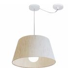Lustre Pendente Cone Com Desvio De Centro Vivare Md-4273 Cúpu