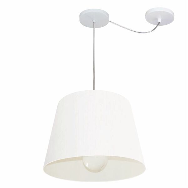Lustre Pendente Cone Com Desvio De Centro Vivare Md-4274 Cúpu